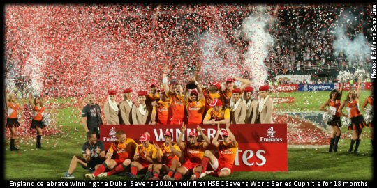 Emirates Airline Dubai 7s: England win
